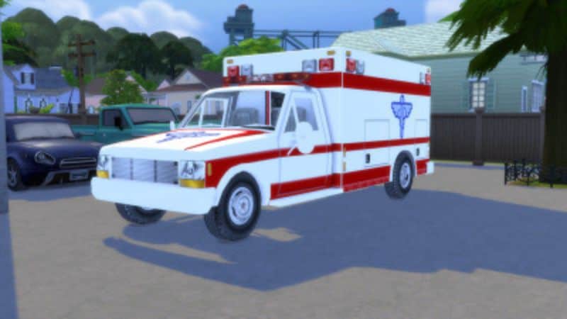 Sims 4 Ambulance Vehicle