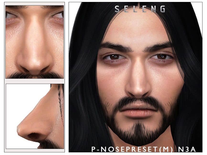 Sims 4 Angular Nose Mod