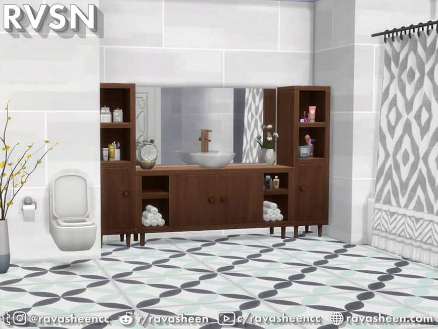 Sims 4 Bathroom Set