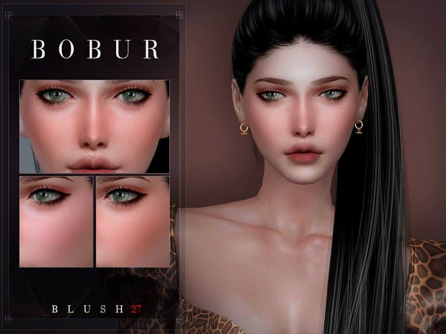 Sims 4 Blush Makeup CC