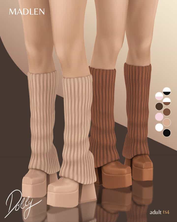 Sims 4 Boots With Legwarmers