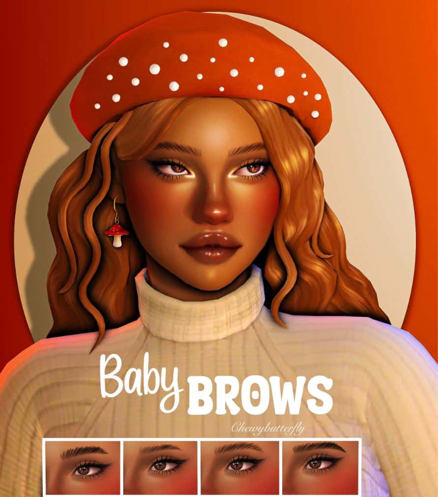 Sims 4 Brows Set