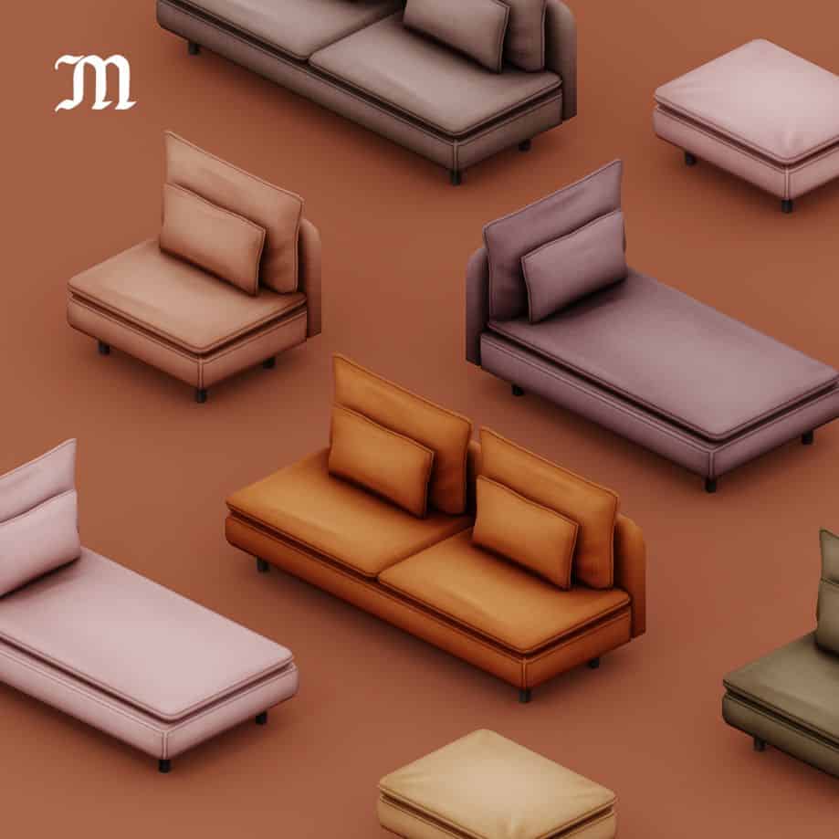 Sims 4 Contemporary Furniture