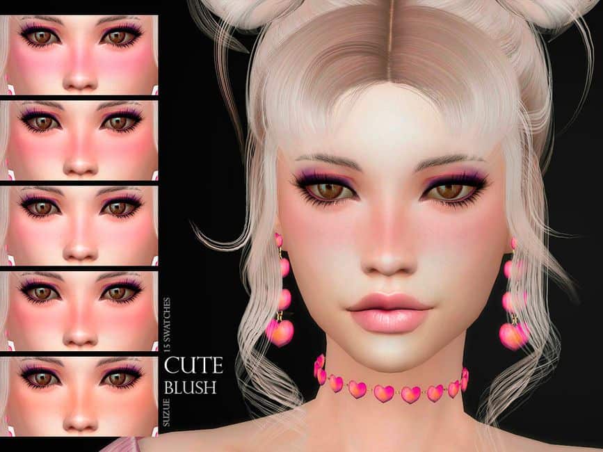 Sims 4 Cute Blush CC