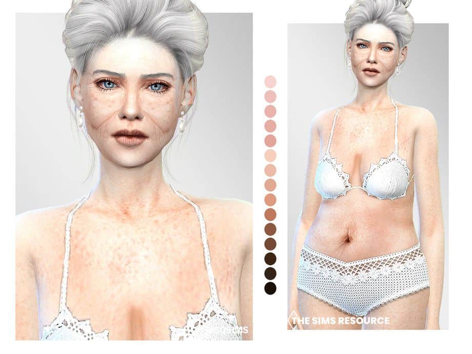 Sims 4 Edith Skin