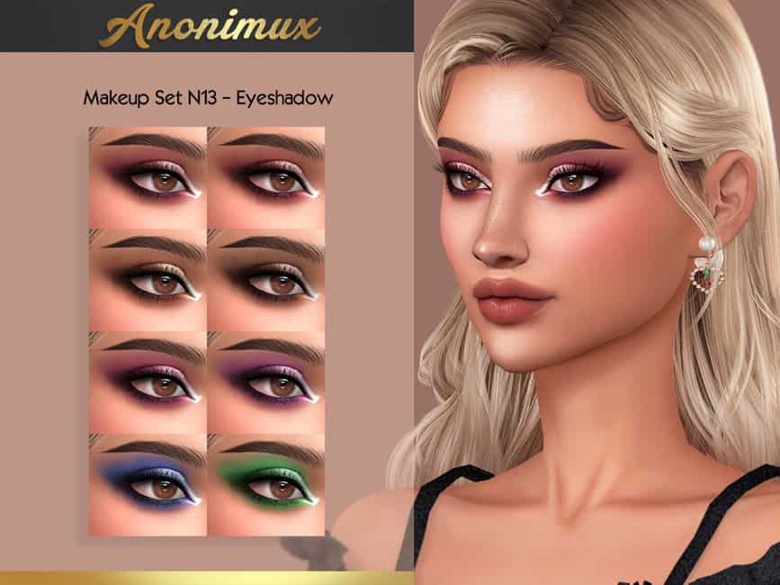 Sims 4 Eye Makeup Set
