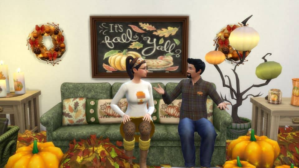 Sims 4 Fall Stuff Pack