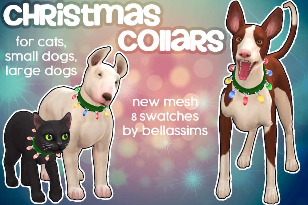 Sims 4 Festive Collar CC