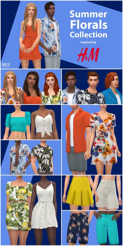 Sims 4 Florals Pack