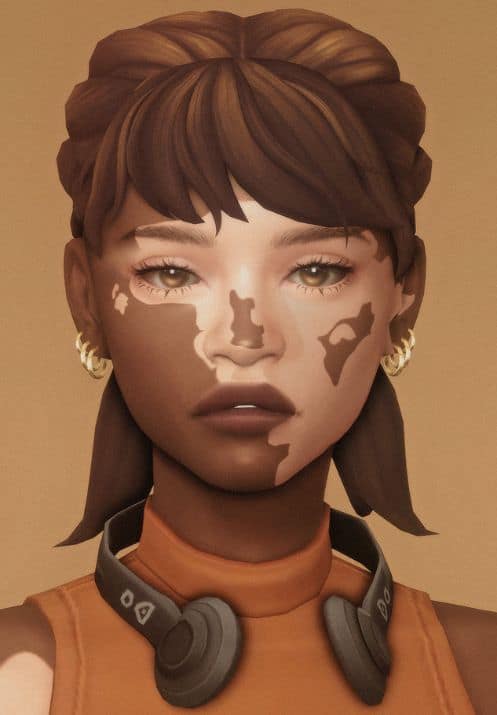 Sims 4 Harriet Pigtails