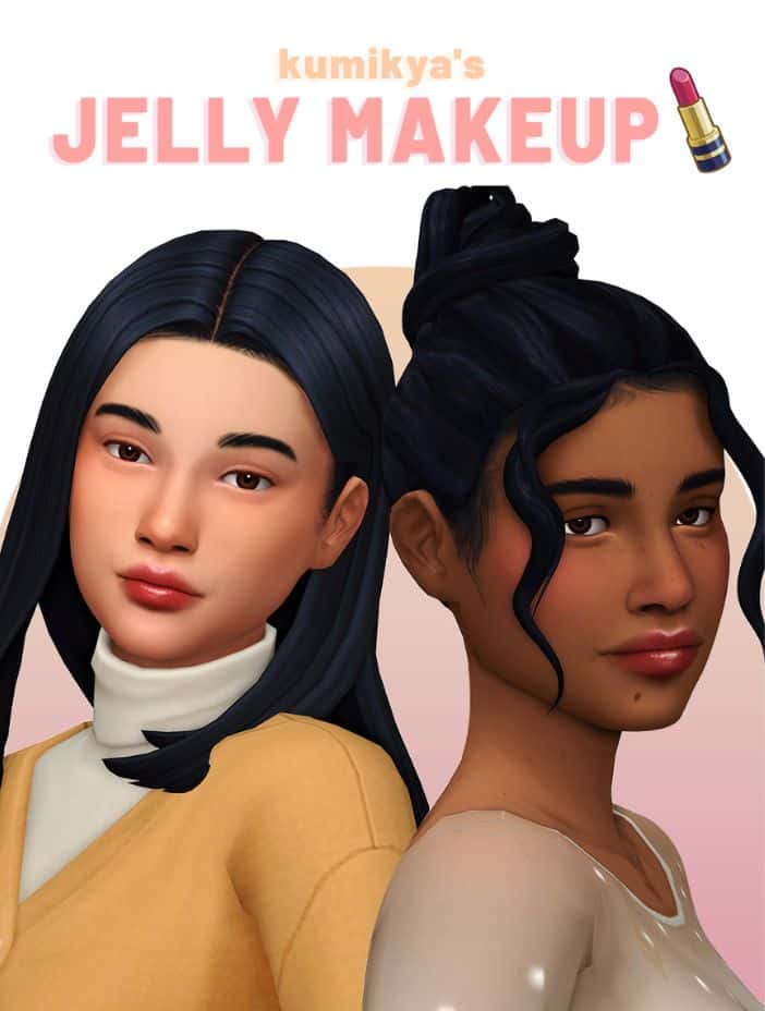 Sims 4 Jelly Makeup CC
