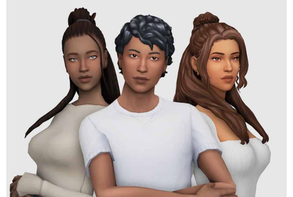 Sims 4 Lunaria Skinblend