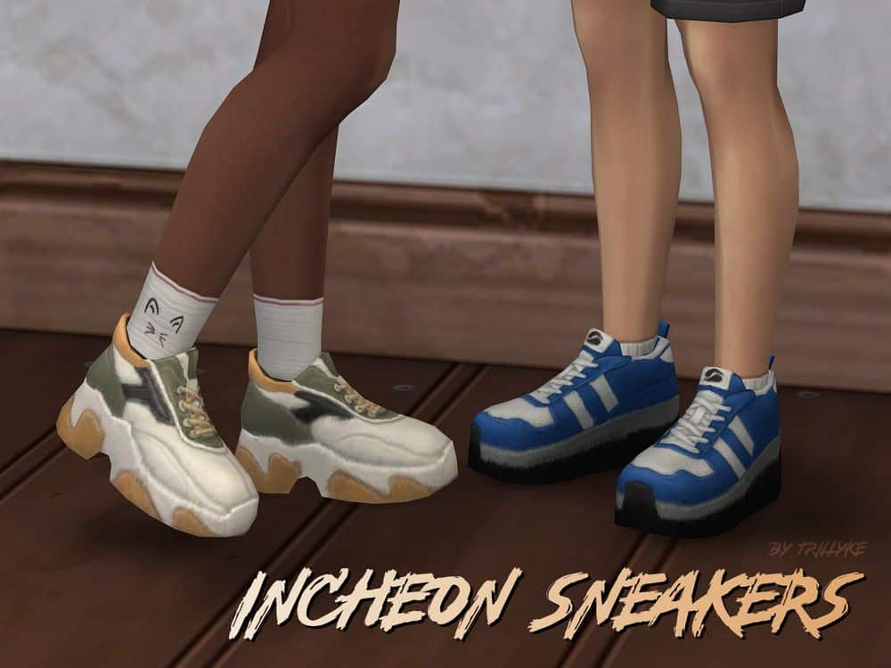 Sims 4 Male CC Sneakers