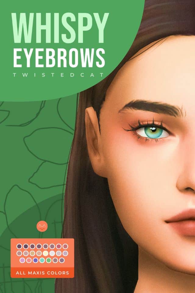 Sims 4 Maxis Match Eyebrows