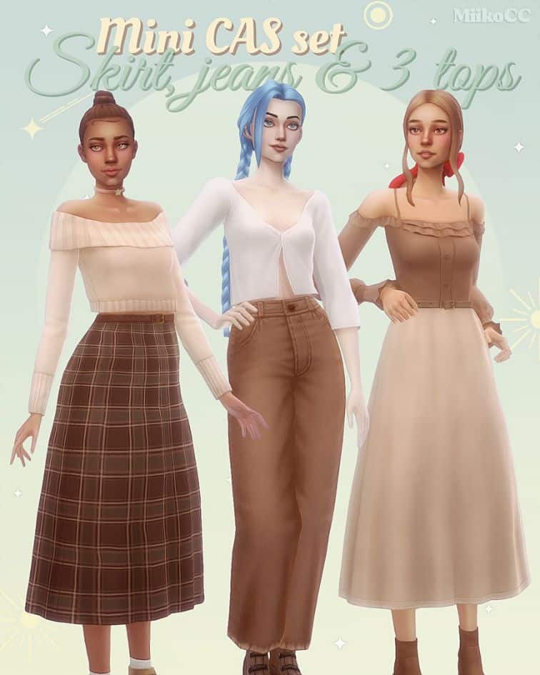 Sims 4 Mini CAS CC Set