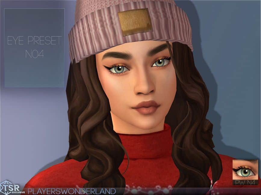 Sims 4 Non Default Eye Preset