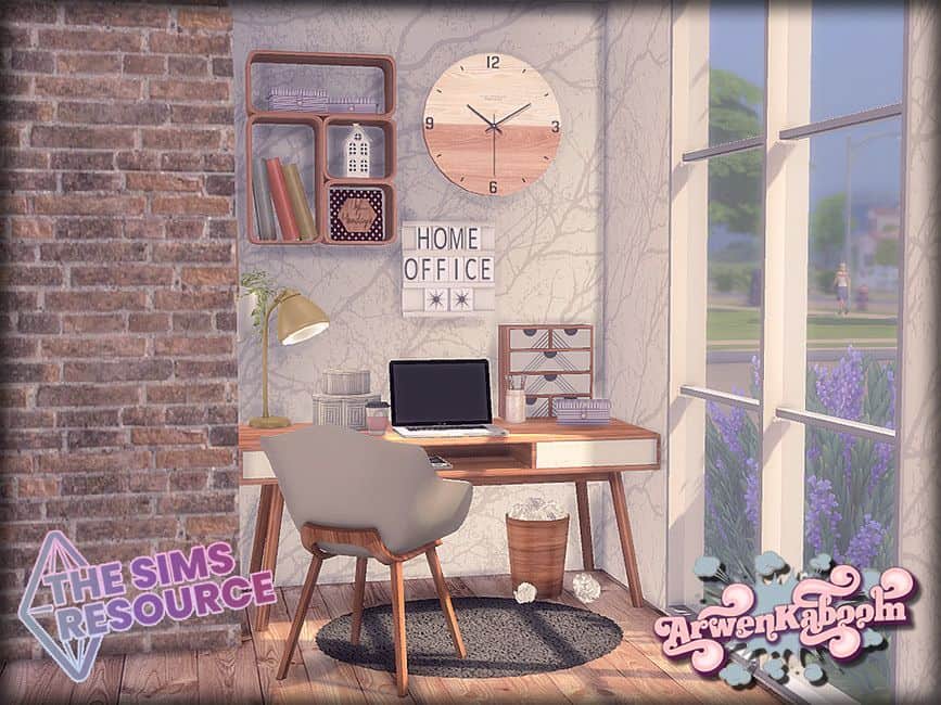 Sims 4 Office Nook
