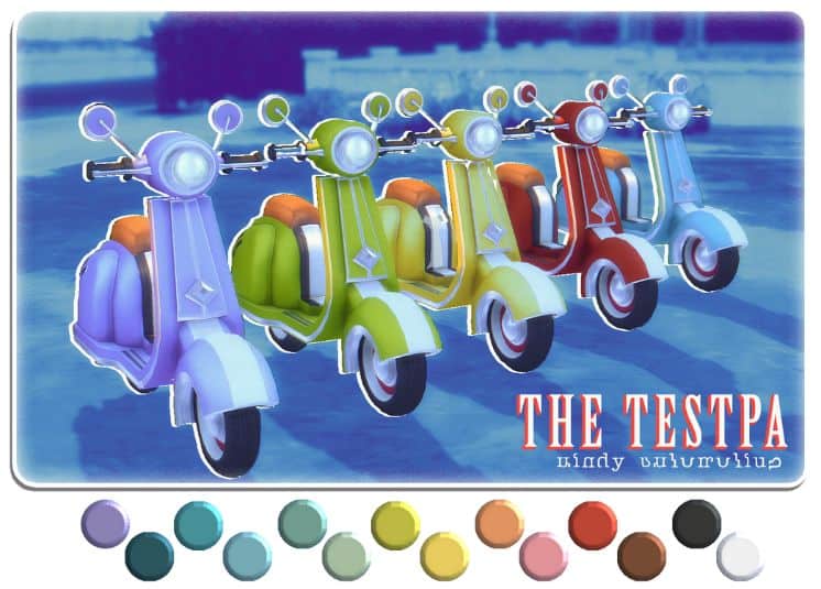 Sims 4 Scooter CC