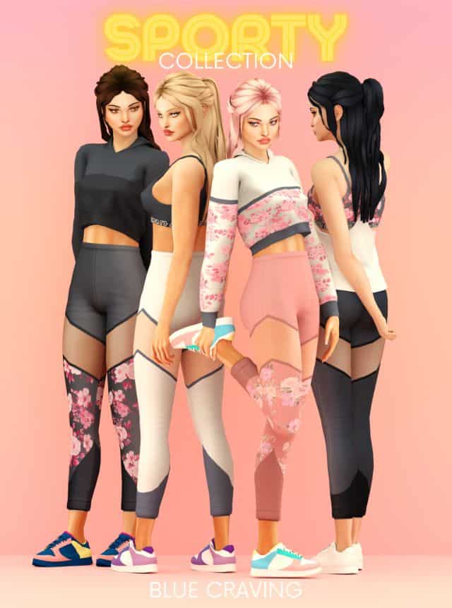 Sims 4 Sporty CC Packs