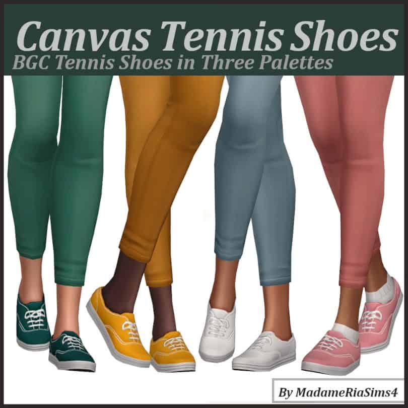 Sims 4 Tennis Shoes CC