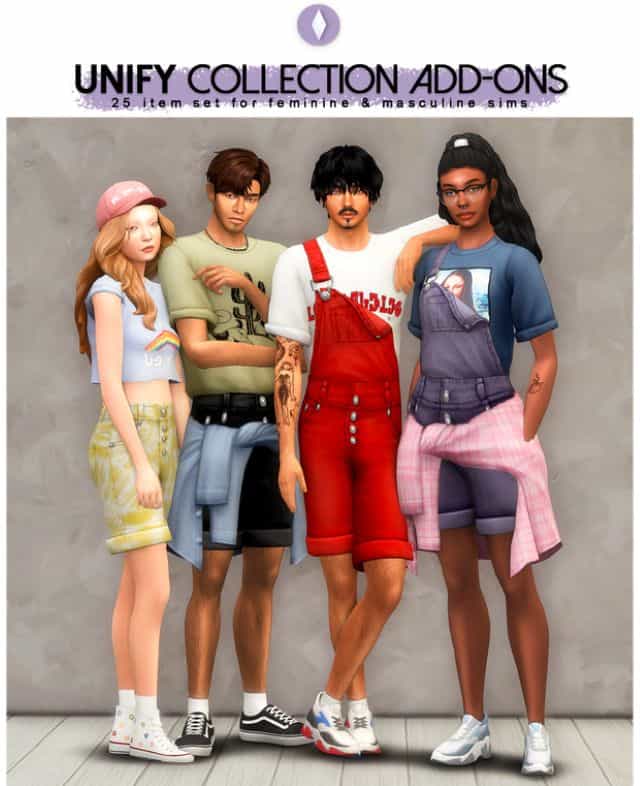 Sims 4 Unify Add-Ons CC Pack