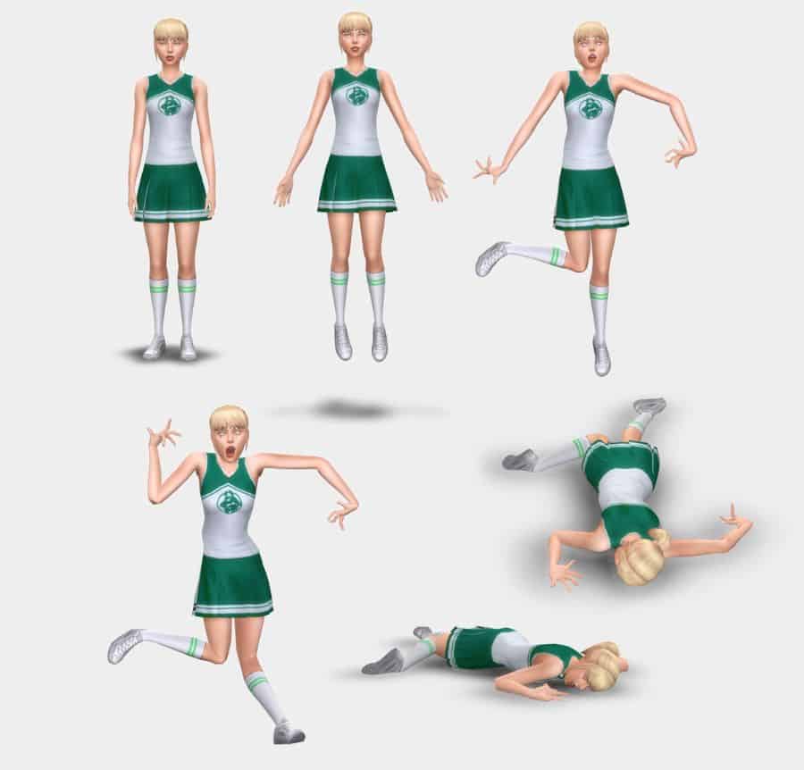 Sims 4 Vecna Death Pose