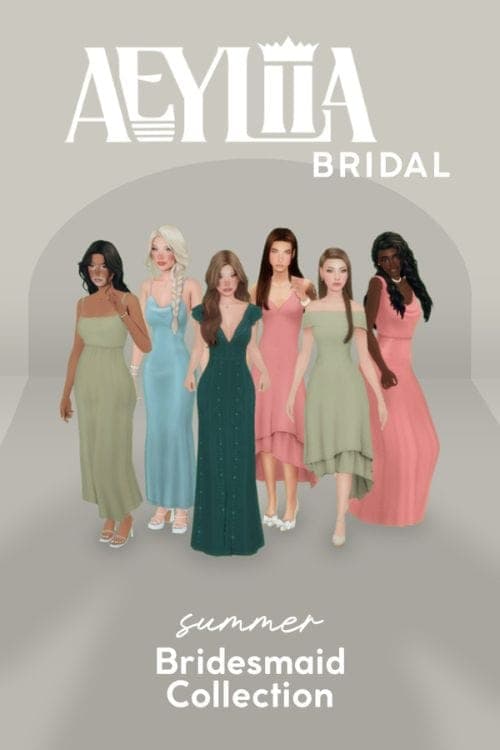 Summer Bridesmaid Recolor Collection