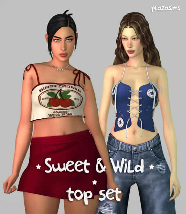 Sweet & Wild Top Set