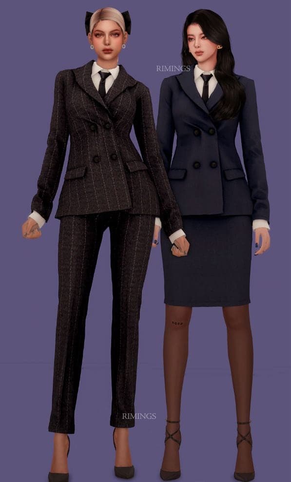 Tie & Two-Piece Suit CC Pack
