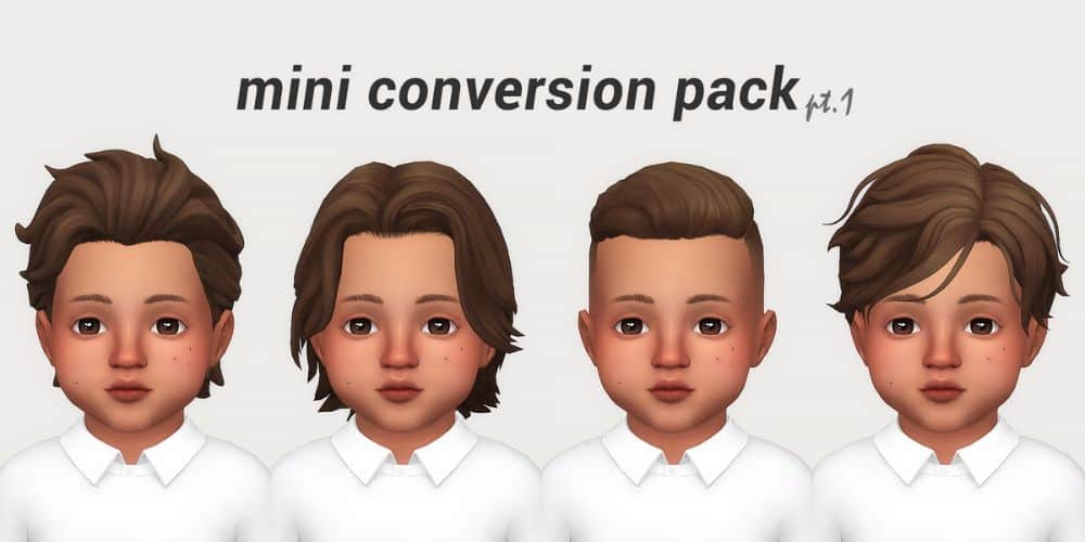 Toddler Hair Conversion Pack