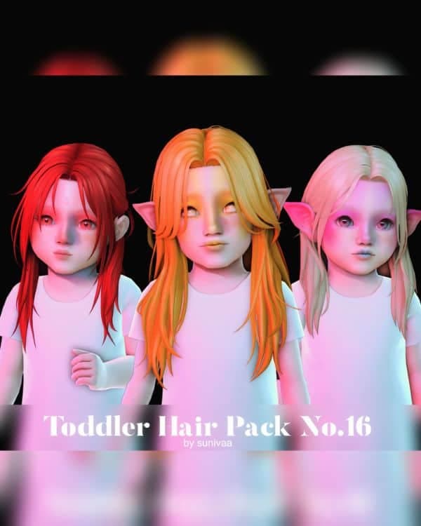 Toddler Hair Pack No. 16