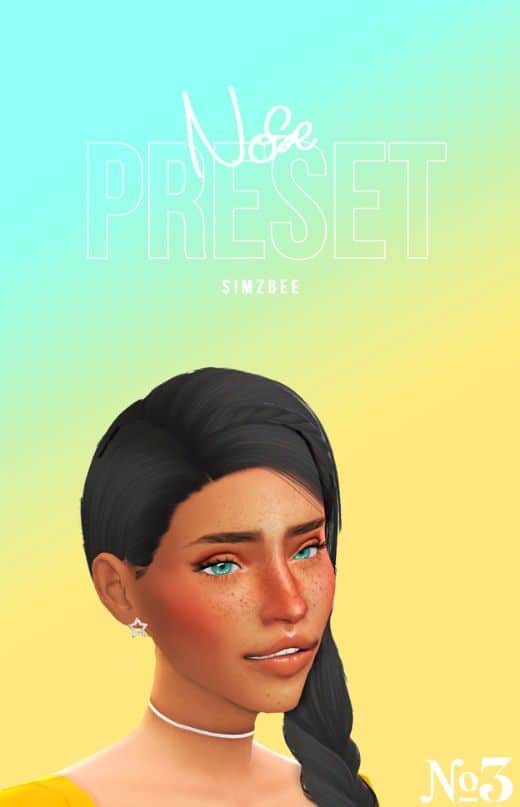 TS4 Female Nose Preset