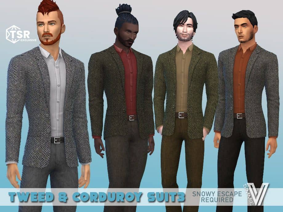 Tweed & Corduroy Suits