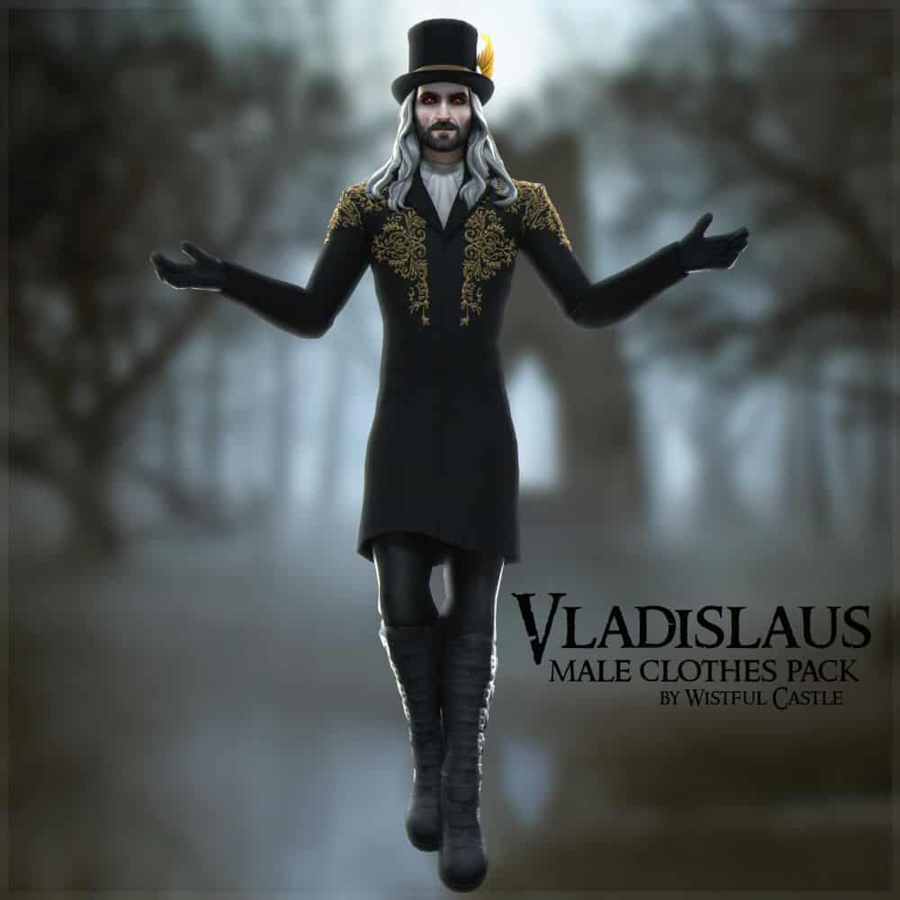 Vampire Male CC Set