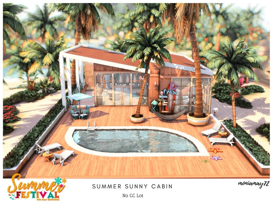 Summer Sunny Cabin Lot