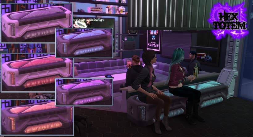 Sci-fi Box Ottoman