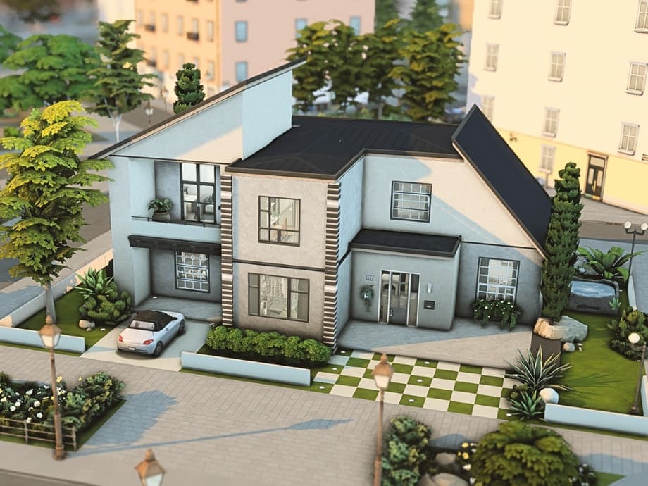 Modern Block House