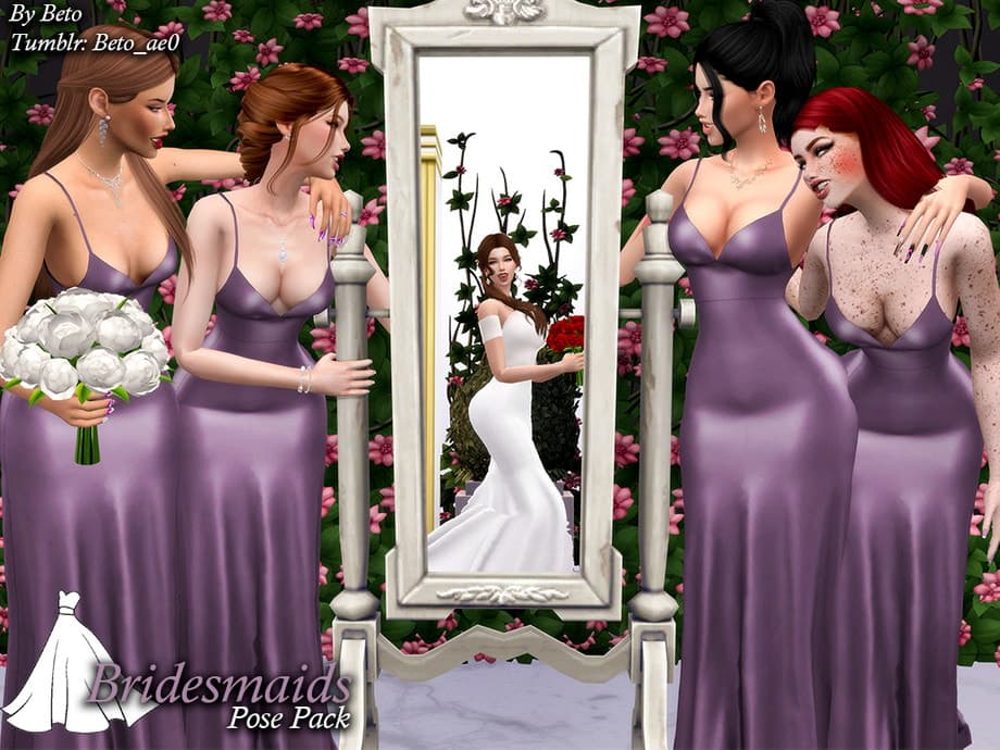 Bridesmaids Pose Pack