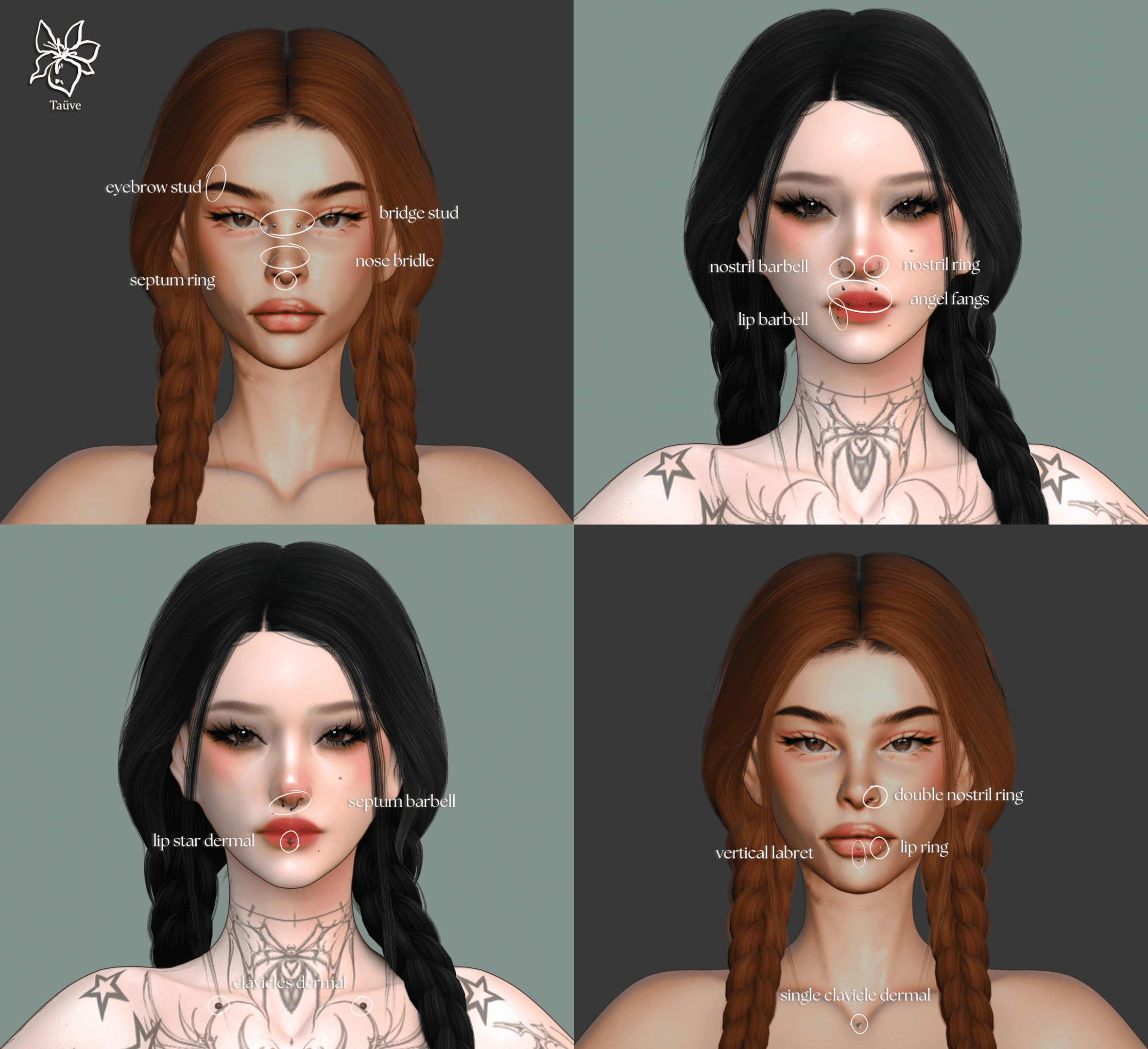 Mega Piercings Set