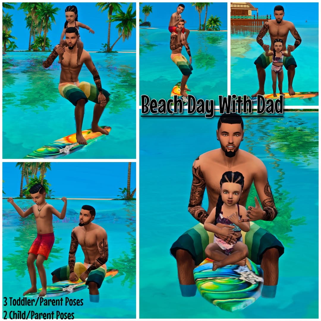Beach Day With Dad