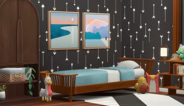 Blockhouse Sims 4 Kids CC Pack