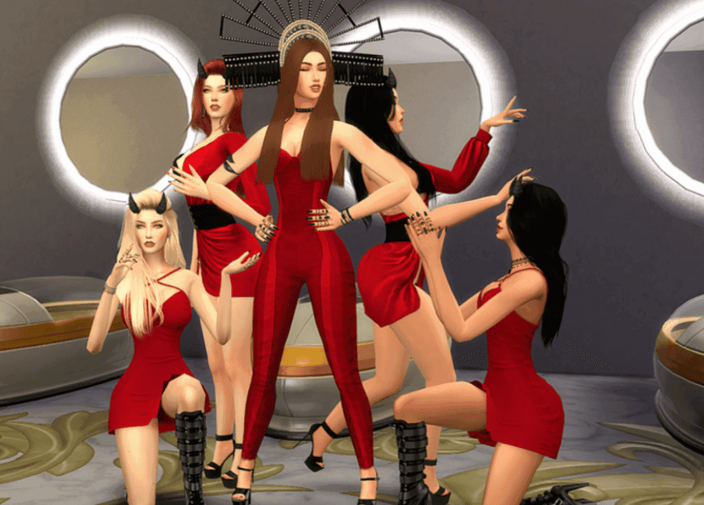 Bad Romance Pose Pack