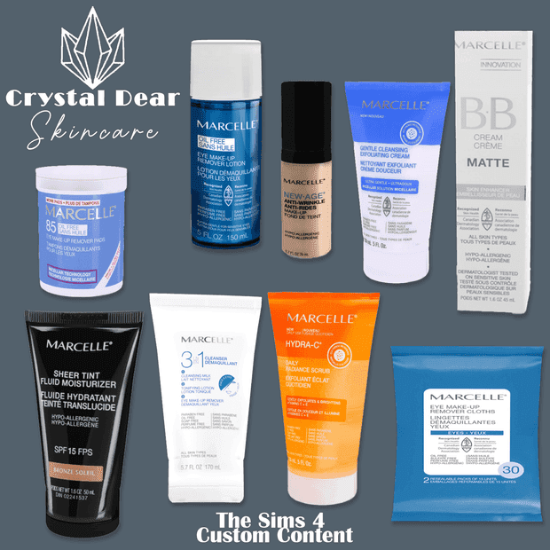 Skincare Clutter