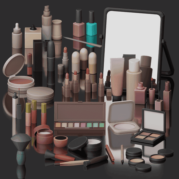 Beauté Clutter Set