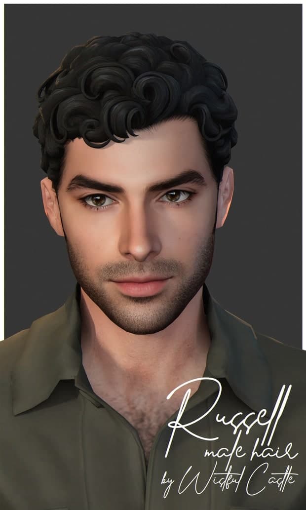 Russell Male Hair