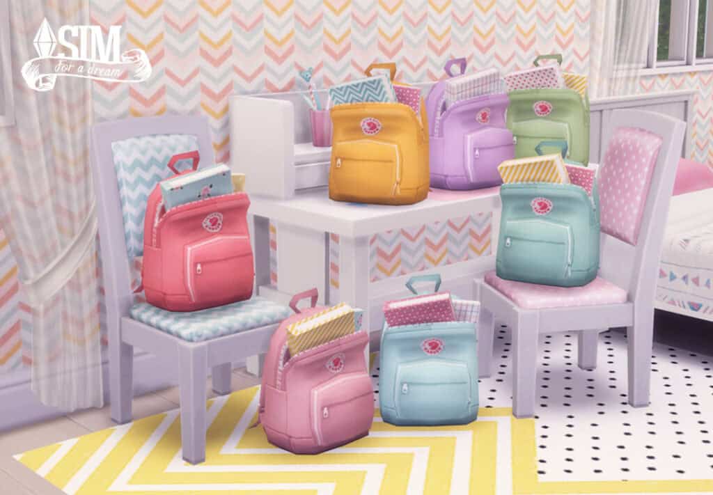 Backpacks In Pastel