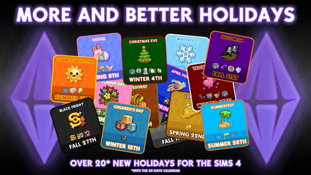 More and Better Holidays – ZelKat13