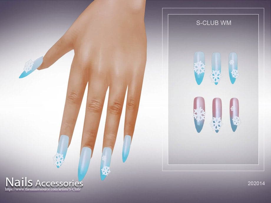 S-Club WM Nails New Mesh