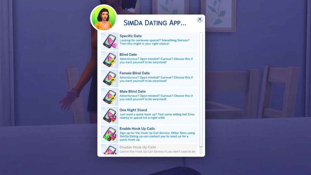 simda dating app mod for sims 4