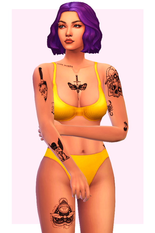 sims 4 tattoos pack